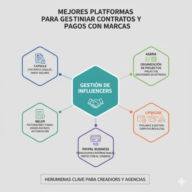 Las mejores plataformas para gestionar contratos y pagos con marcas